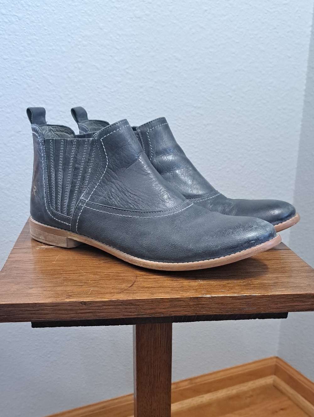 ROAN by Bed Stu Vie Leather Chelsea Ankle Booties